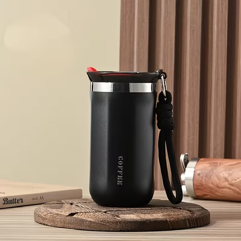 Caneca Térmica Inox com Tampa Espa Café – Copo de Viagem Isolado Premium para Café e Chá