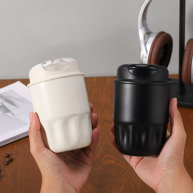 Mini Caneca Térmica Inox 316 Espa Café – Copo Portátil Premium p/ Café, Chá e Carro
