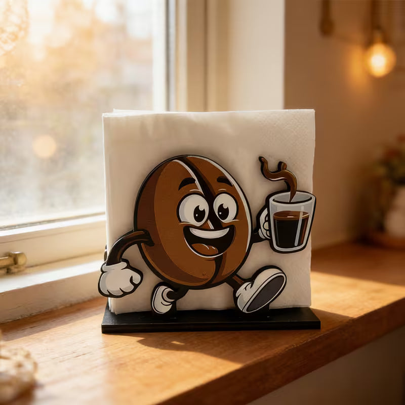 Suporte de Guardanapos Espa Café® – Organização e Charme Decorativo