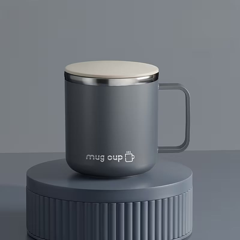 Caneca Térmica Inox com Tampa Espa Café – Copo Portátil Antiderrapante p/ Café e Chá