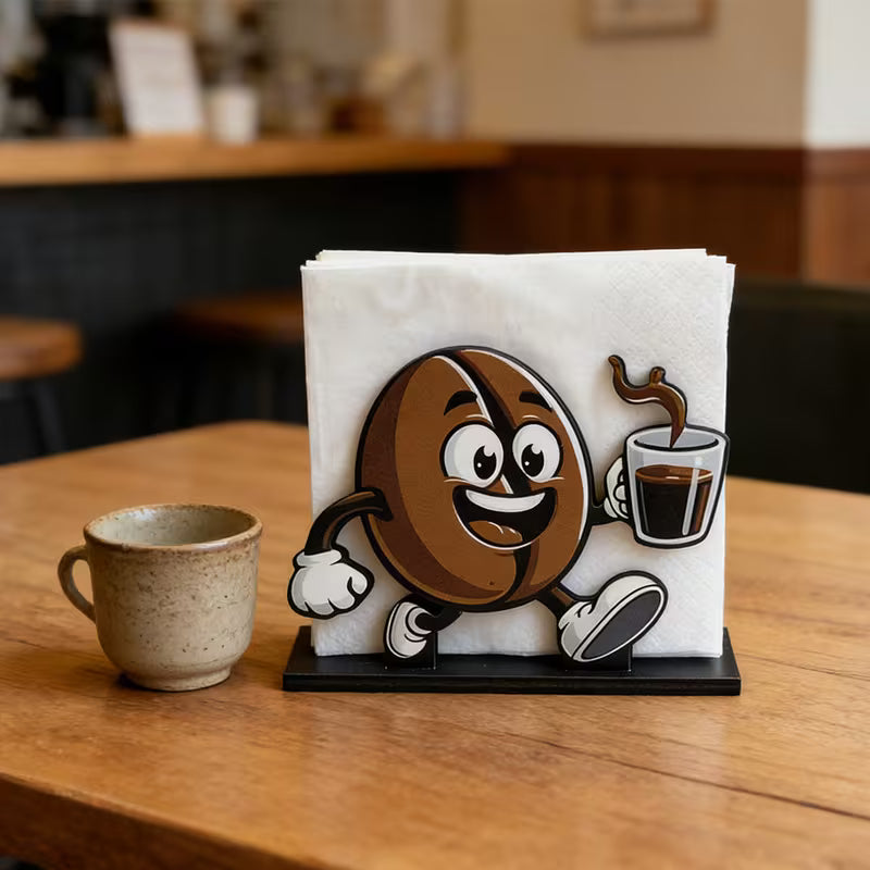 Suporte de Guardanapos Espa Café® – Organização e Charme Decorativo