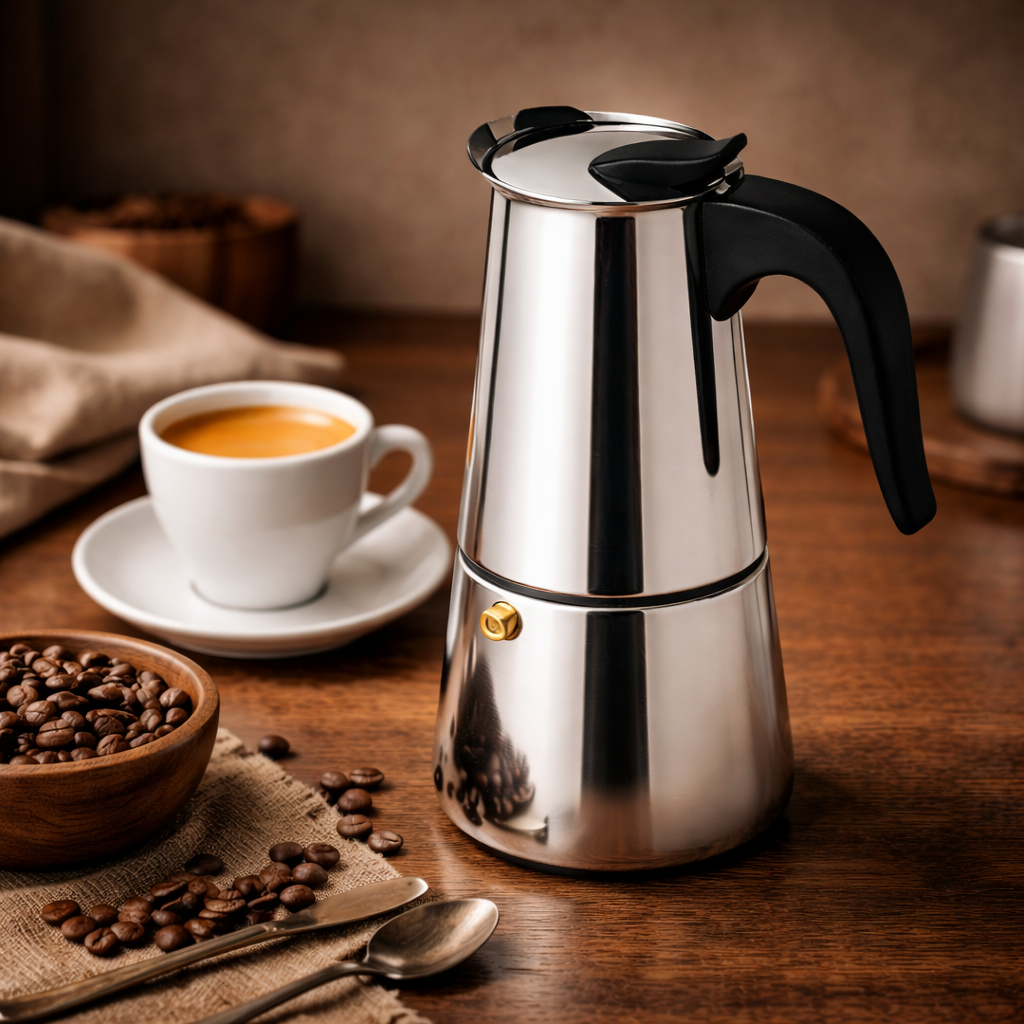 Cafeteira Inox 12 Xícaras Espa Café® – Sabor e Durabilidade