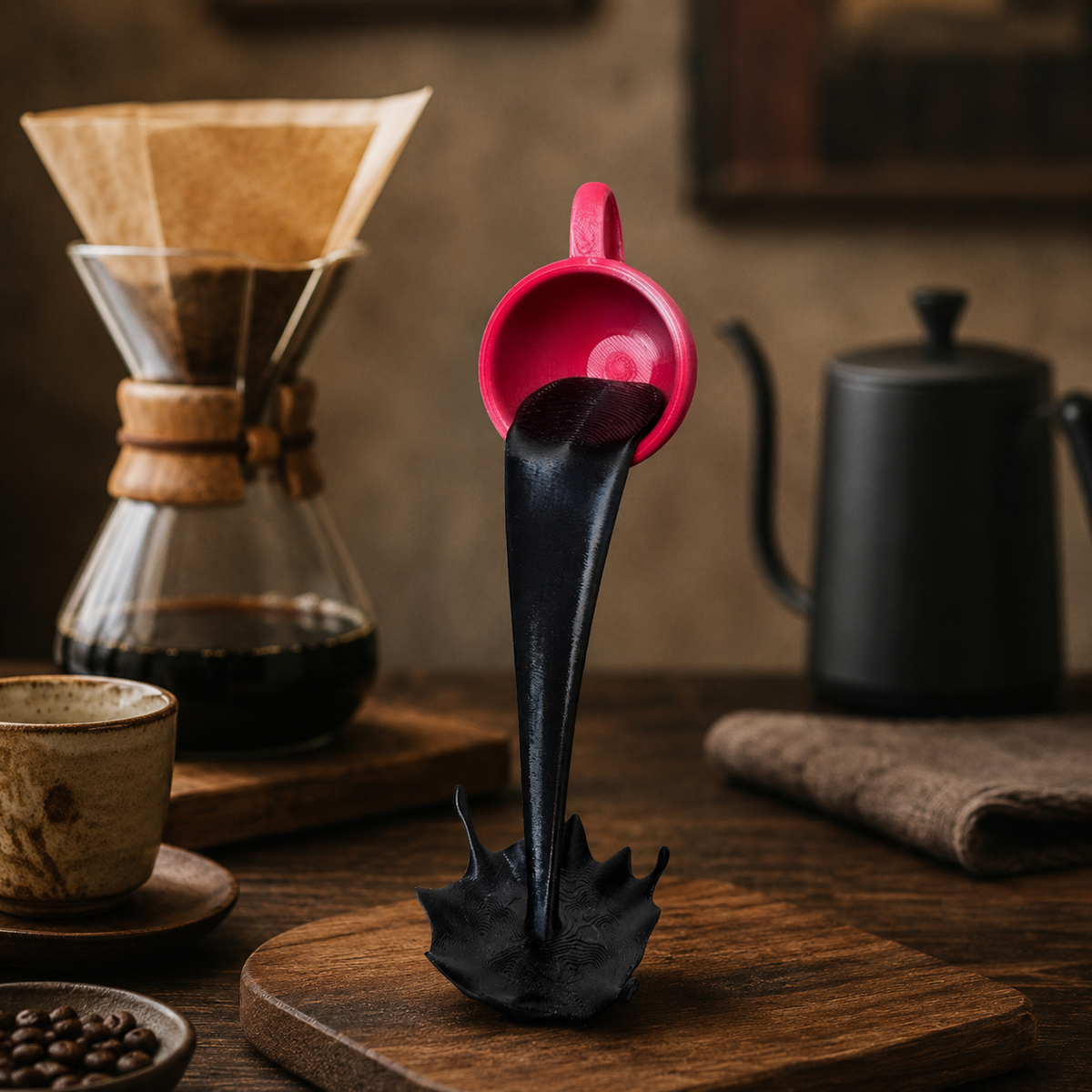 Xícara Flutuante Espa Café® – Impacto Visual e Charme Único