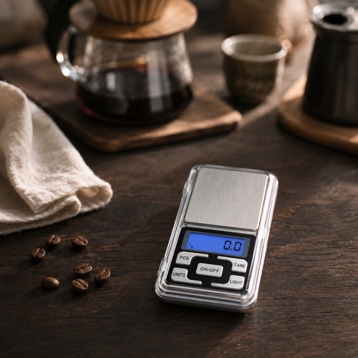 Mini Balança Digital Espa Café® – Precisão e Controle Total