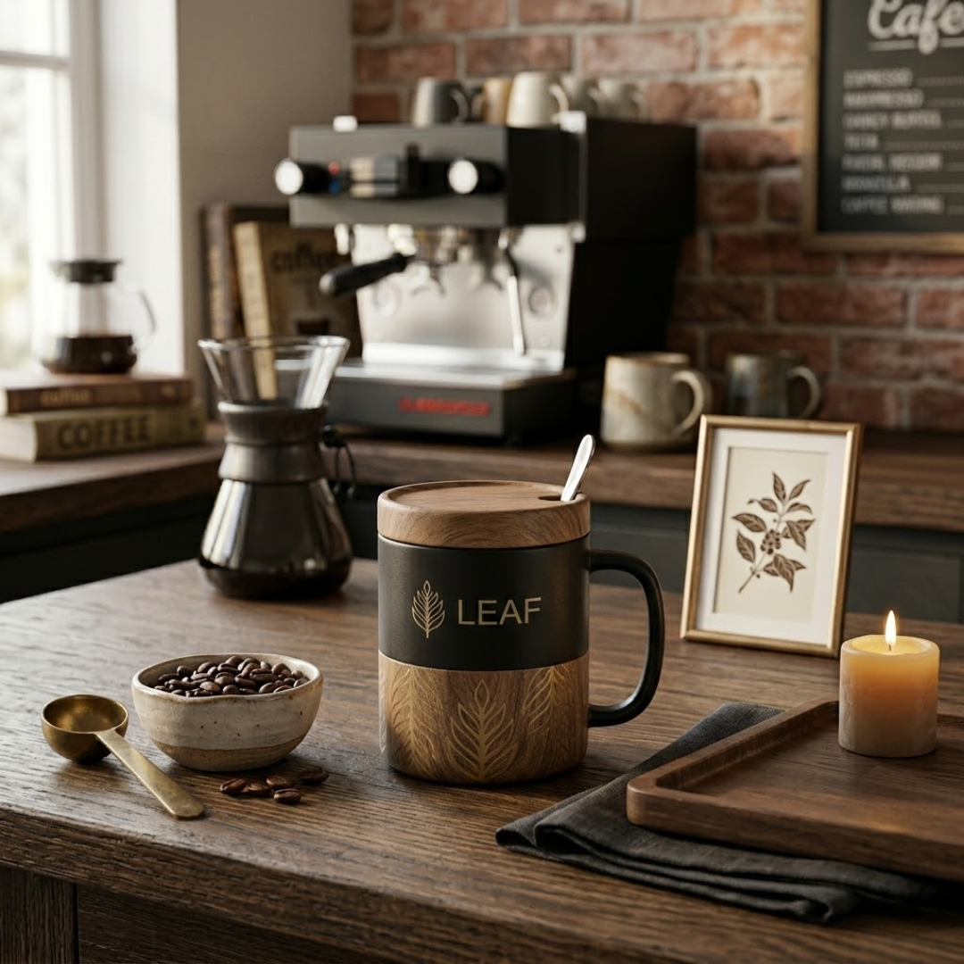 Vaso Grão de Café Espa Café® – Charme e Personalidade Decorativa
