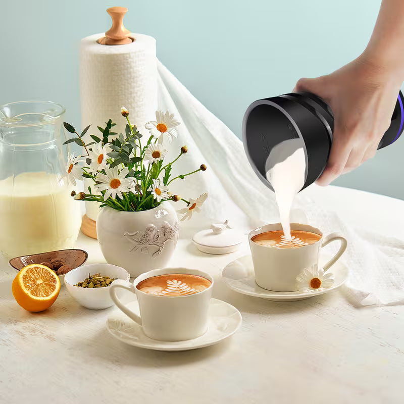 Espumador de Leite Elétrico 4 Funções 600ml | Latte & Cappuccino Espa Café
