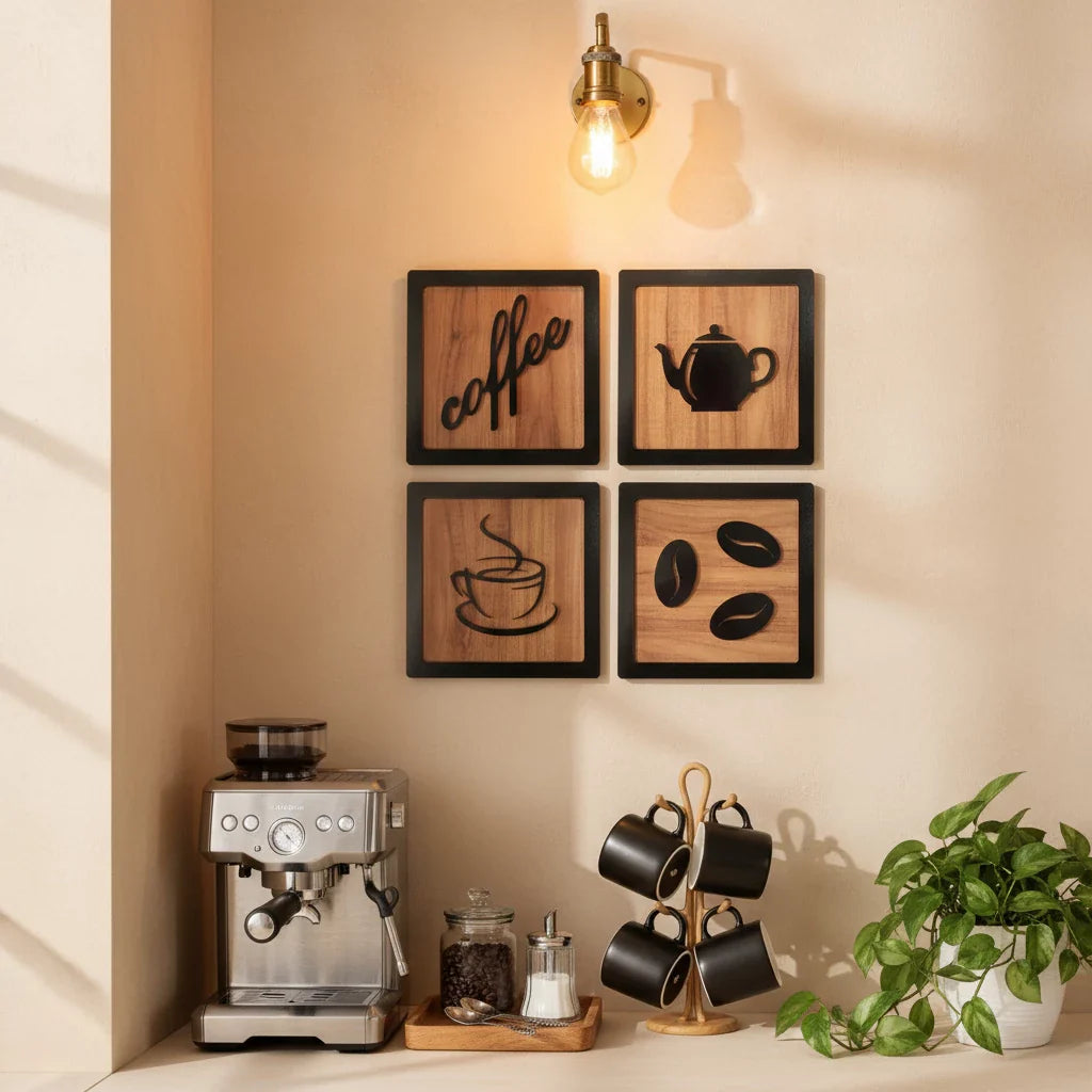 Kit Quadros 3D Espa Café® – Decoração e Personalidade no Café