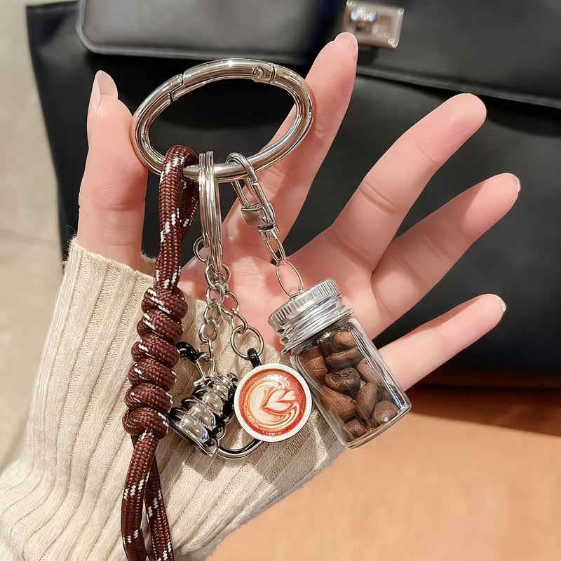 Chaveiro Trançado Espa Café® – Estilo e Presente Versátil