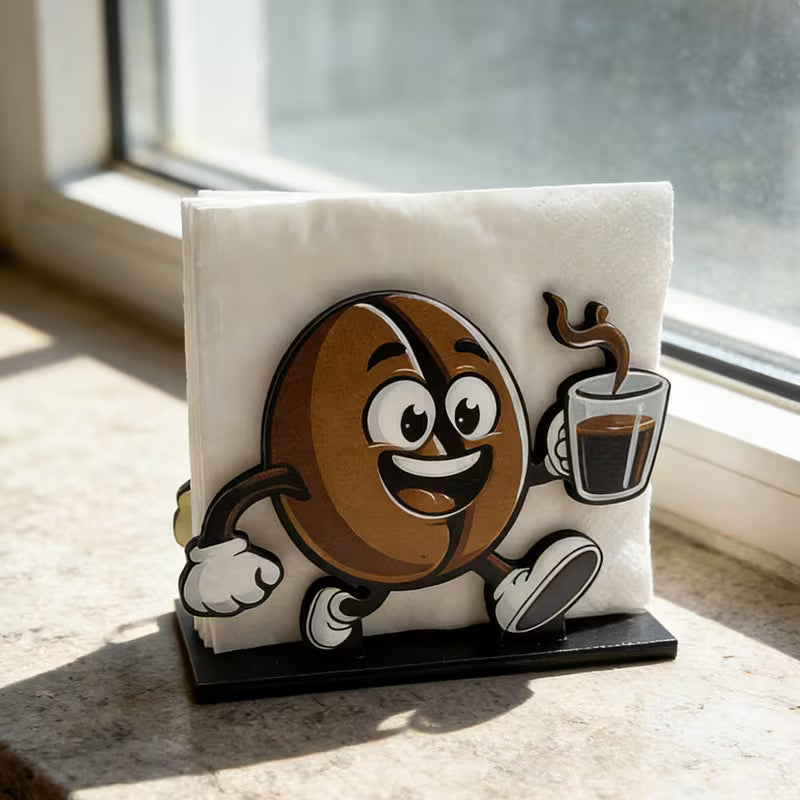 Suporte de Guardanapos Espa Café® – Organização e Charme Decorativo