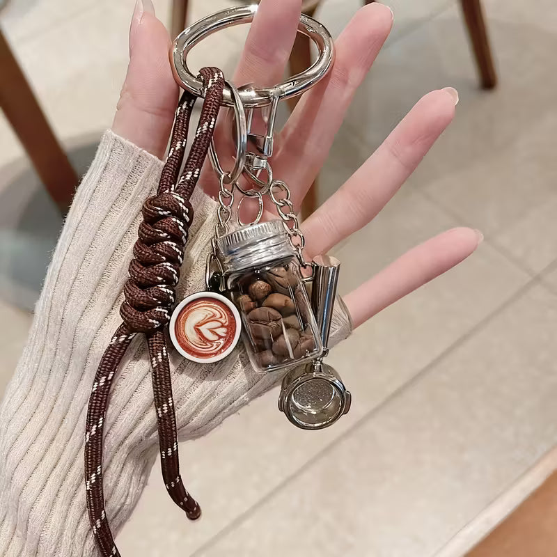 Chaveiro Trançado Espa Café® – Estilo e Presente Versátil