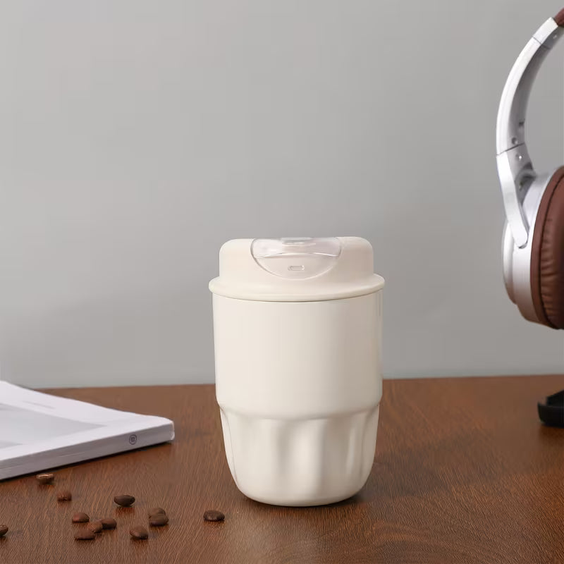 Mini Caneca Térmica Inox 316 Espa Café – Copo Portátil Premium p/ Café, Chá e Carro
