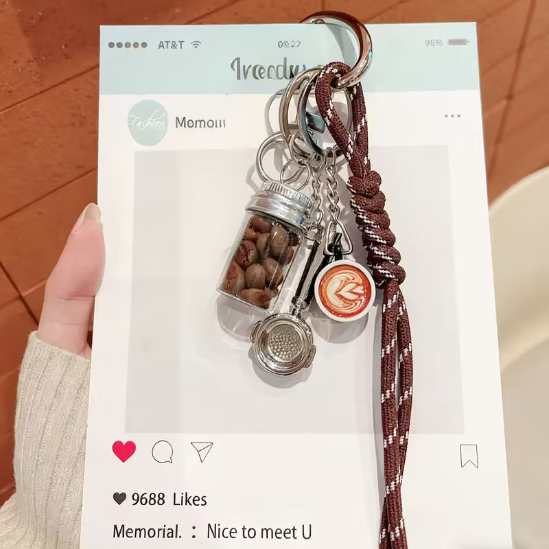 Chaveiro Trançado Espa Café® – Estilo e Presente Versátil