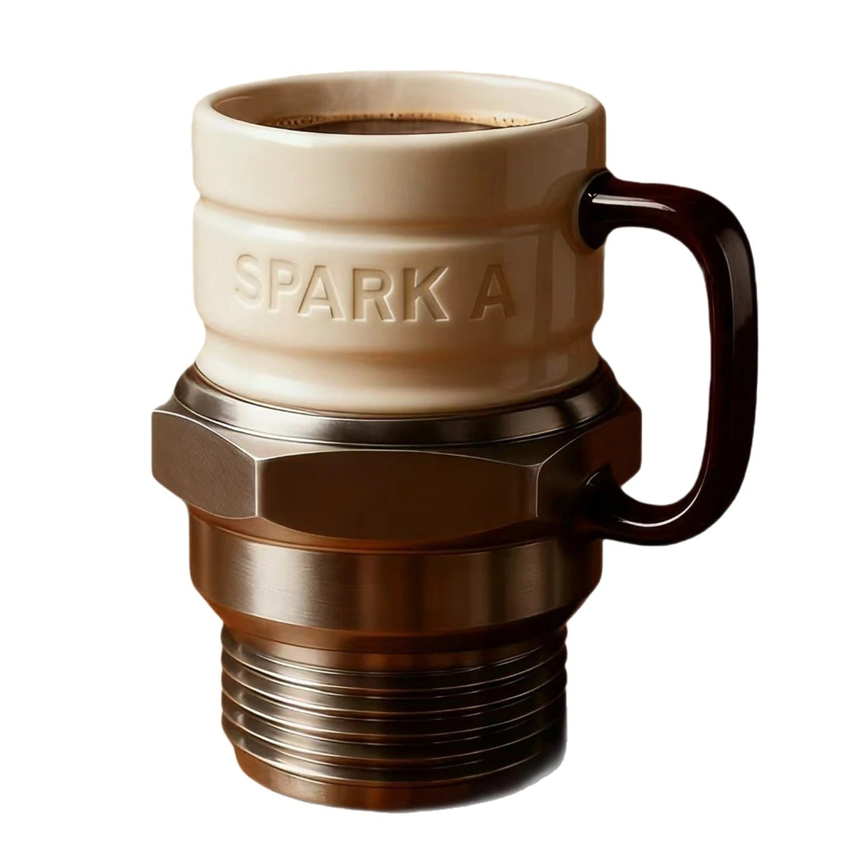 Caneca Automotiva Vela de Ignição Premium | Design Industrial Exclusivo – Espa Café