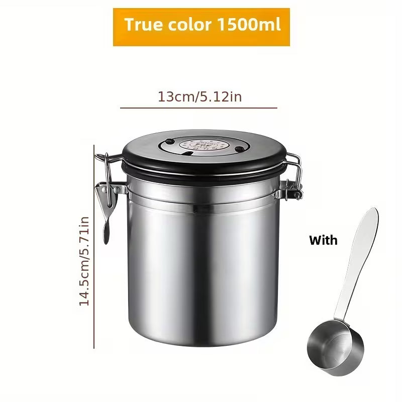 Pote de Café Inox Espa Café® – Frescor e Proteção Total