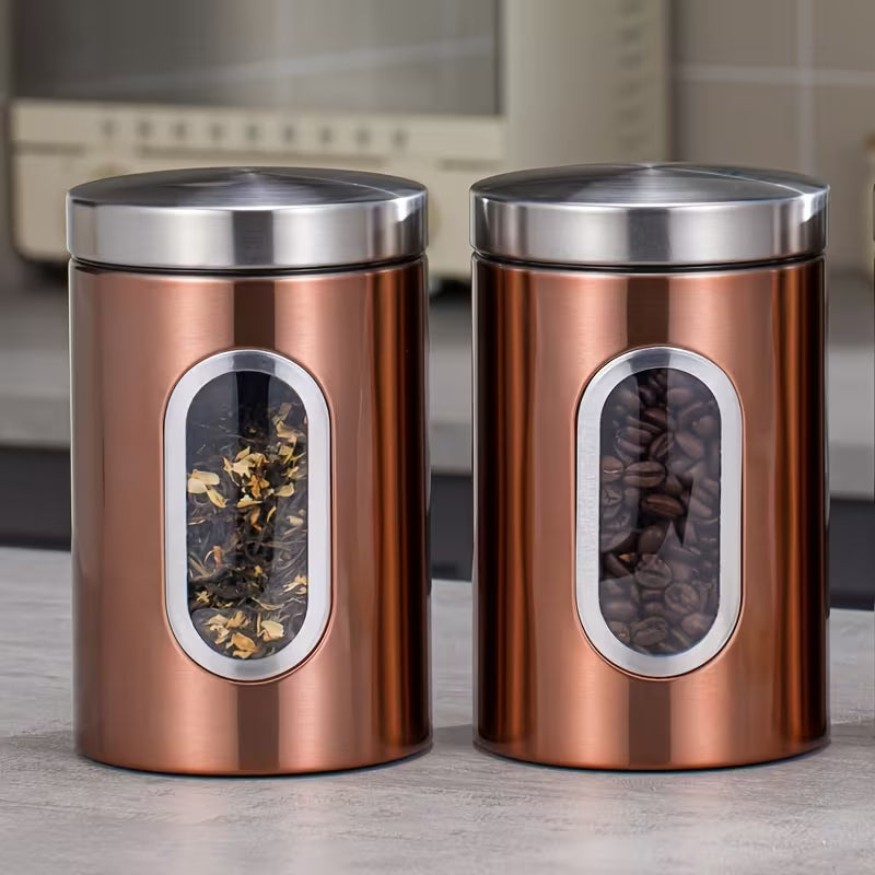 Recipiente Selado Espa Café® – Organização e Frescor Visível