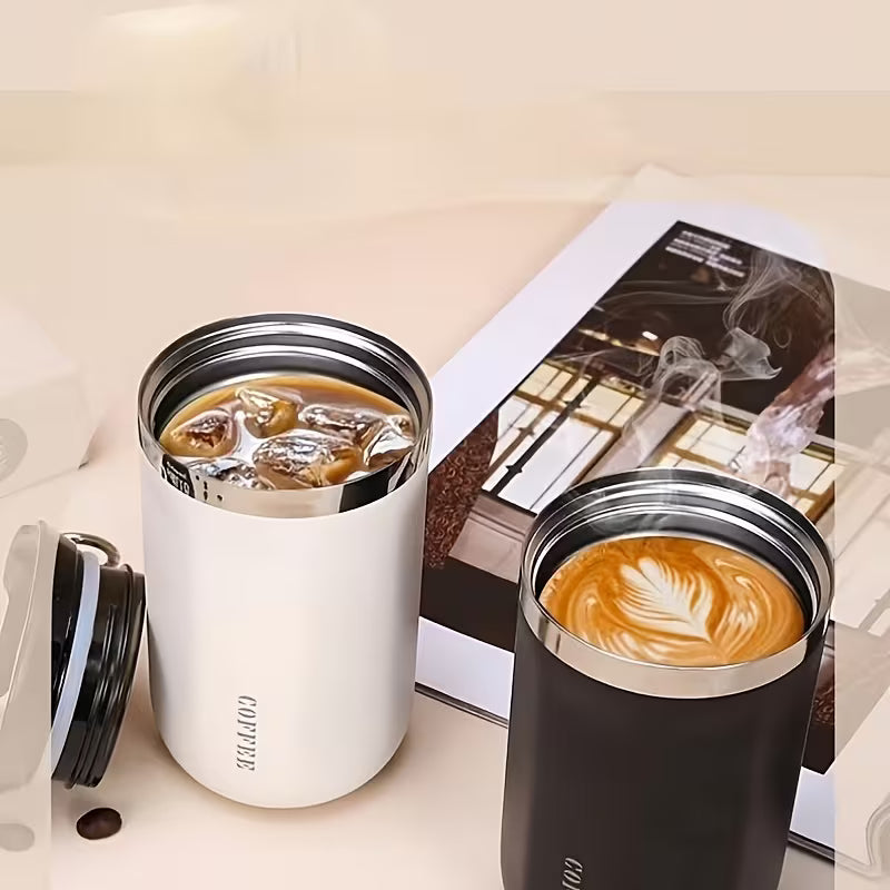 Caneca Térmica Inox com Tampa Espa Café – Copo de Viagem Isolado Premium para Café e Chá