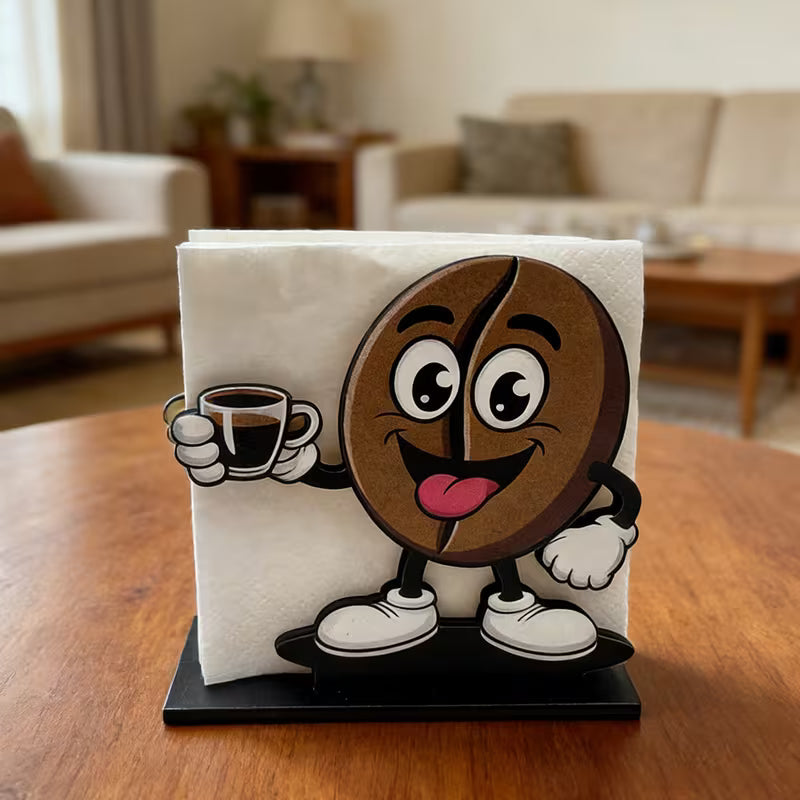 Suporte de Guardanapos Espa Café® – Organização e Charme Decorativo