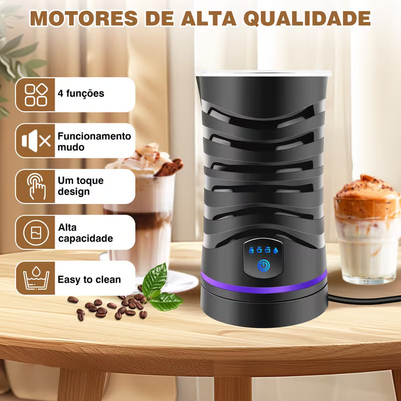 Espumador de Leite Elétrico 4 Funções 600ml | Latte & Cappuccino Espa Café