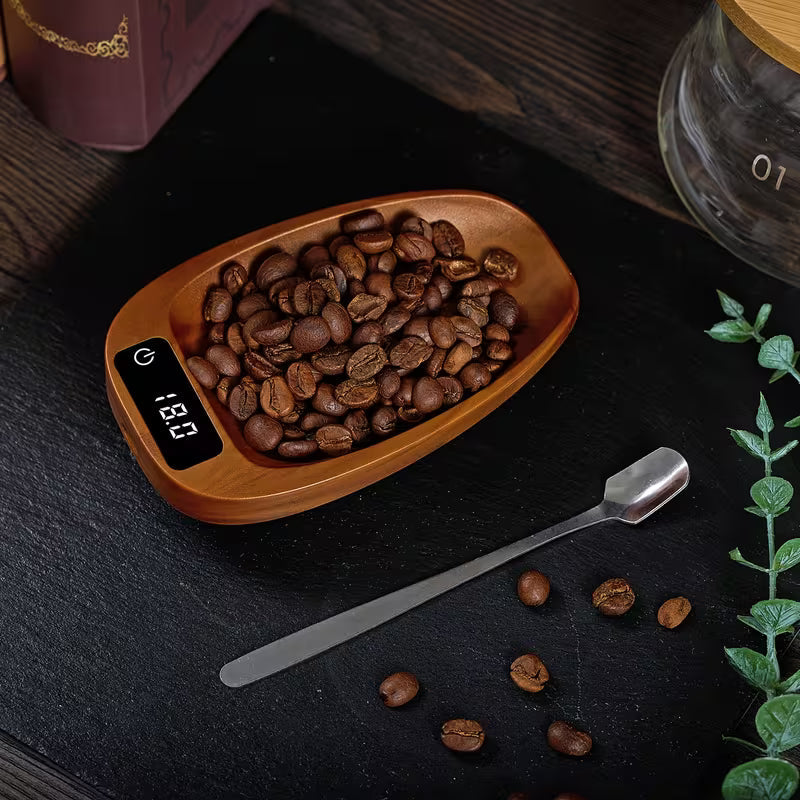 Mini Balança Digital Café 0,1g Recarregável | Precisão Barista Espa Café