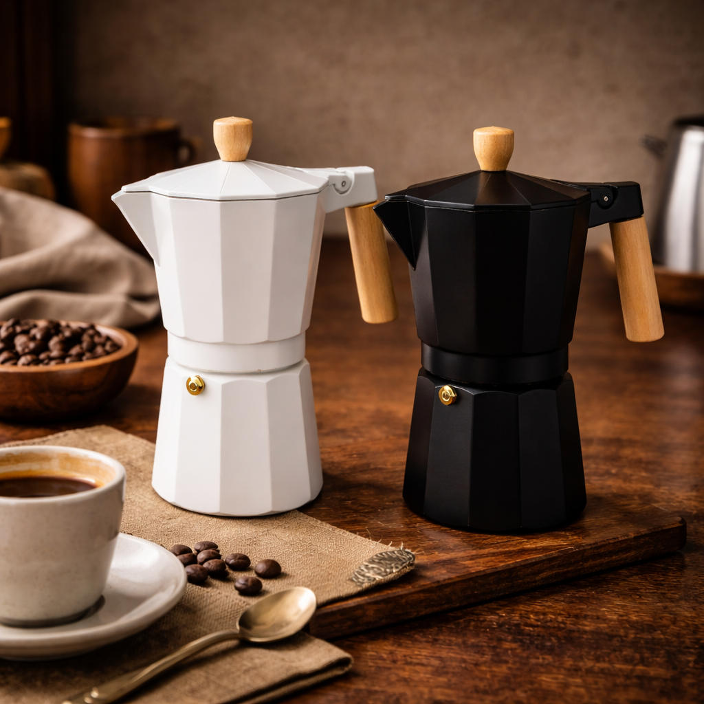 Cafeteira Italiana Milão Espa Café® – Sabor Intenso e Praticidade