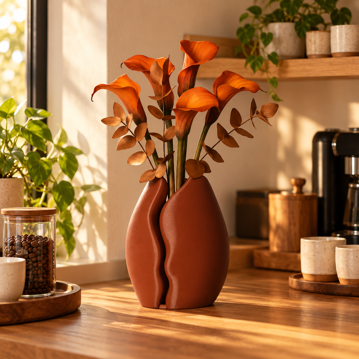 Decoração e Cantinho do Café