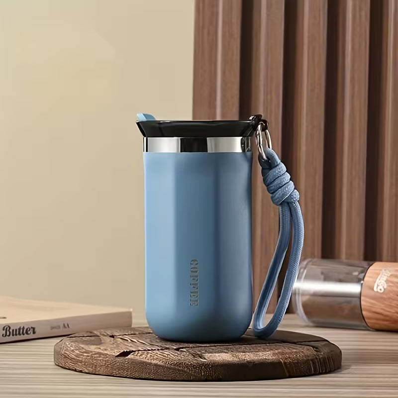 Caneca Térmica Inox com Tampa Espa Café – Copo de Viagem Isolado Premium para Café e Chá