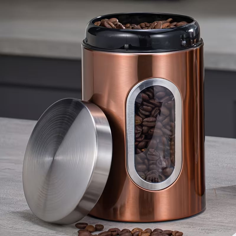 Recipiente Selado Espa Café® – Organização e Frescor Visível