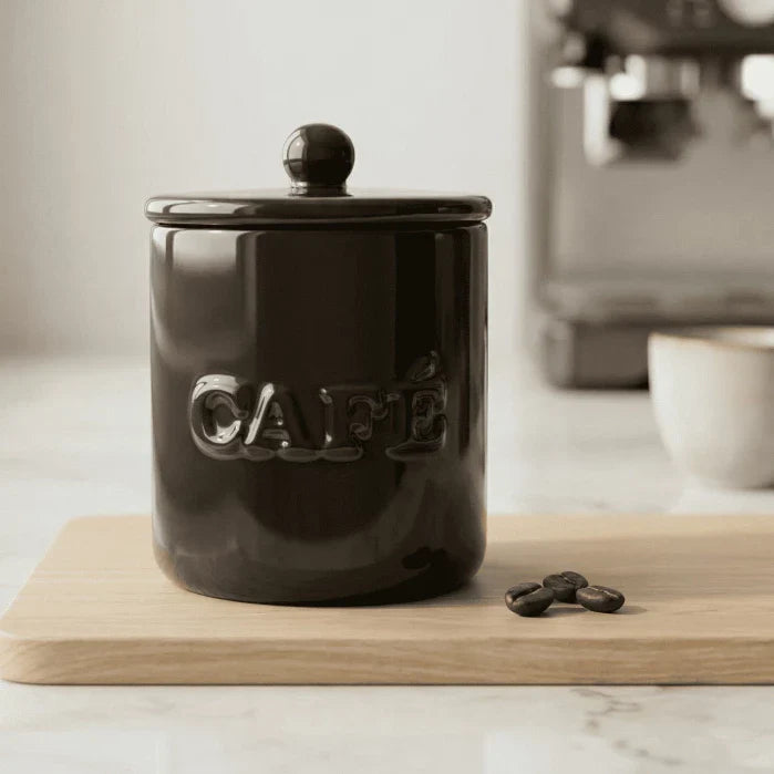 Pote de Cerâmica Espa Café® – Charme e Organização Elegante