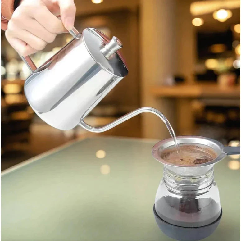Chaleira Bico Fino Inox 600ml | Precisão Barista Pour Over Espa Café