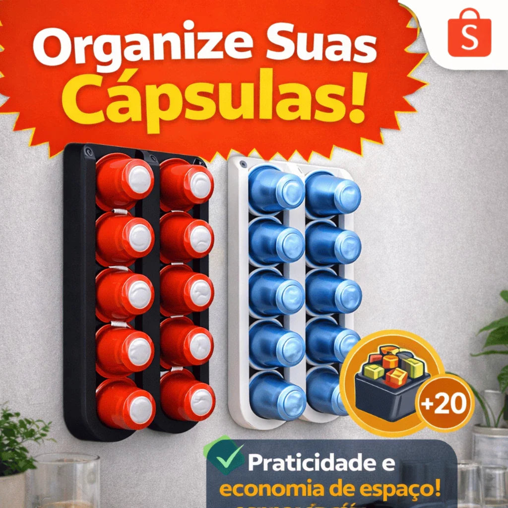 Porta Cápsulas Espa Café® – Organização e Espaço Inteligente