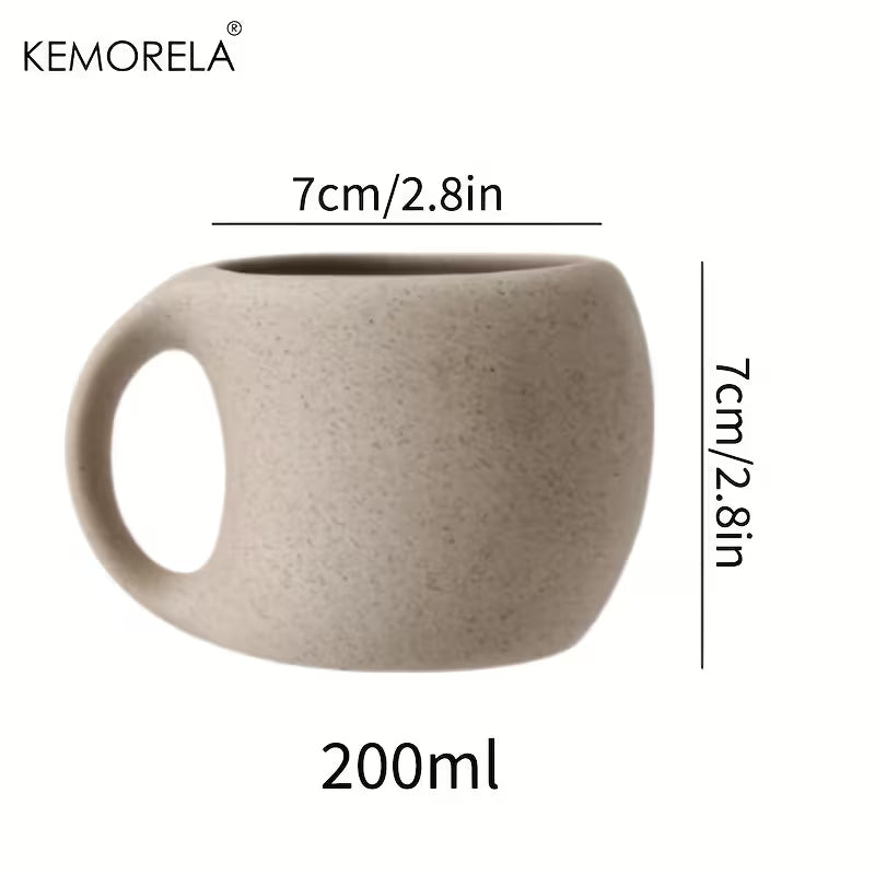 Xícara de Cerâmica Artística Pontilhada | Latte, Cappuccino e Chá – Espa Café