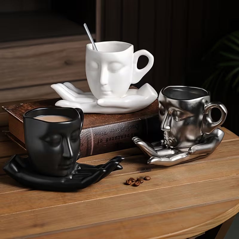 Caneca Artística Espa Café® – Estilo e Presente Memorável